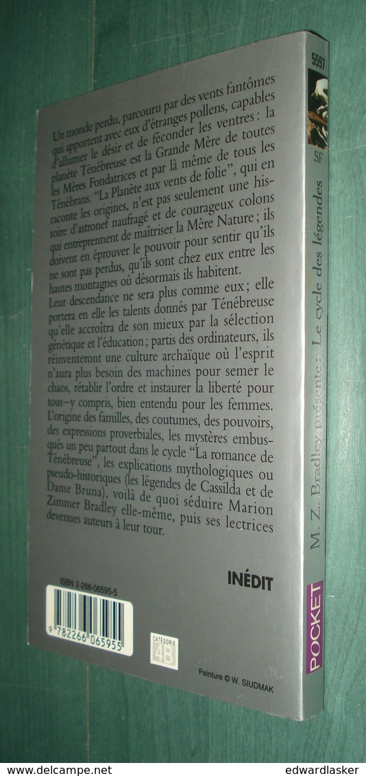 PRESSES POCKET SF 5597 : Le Cycle Des Légendes (Chroniques De Ténébreuse) //Marion Zimmer Bradley - Presses Pocket