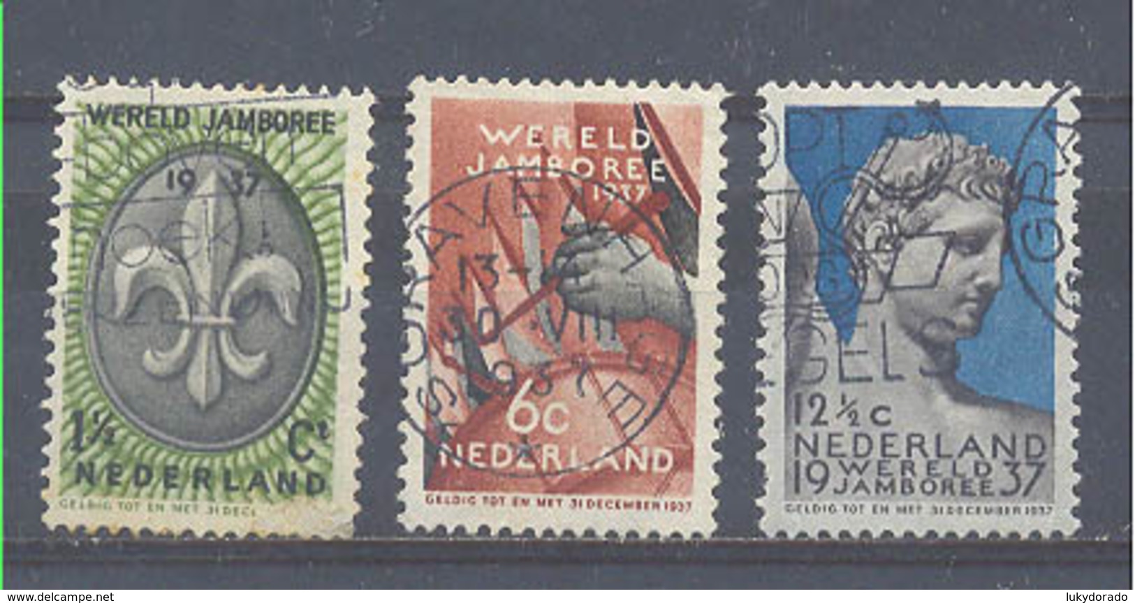 Año 1937 Nº 292/4 Jamboree Internacional - Used Stamps