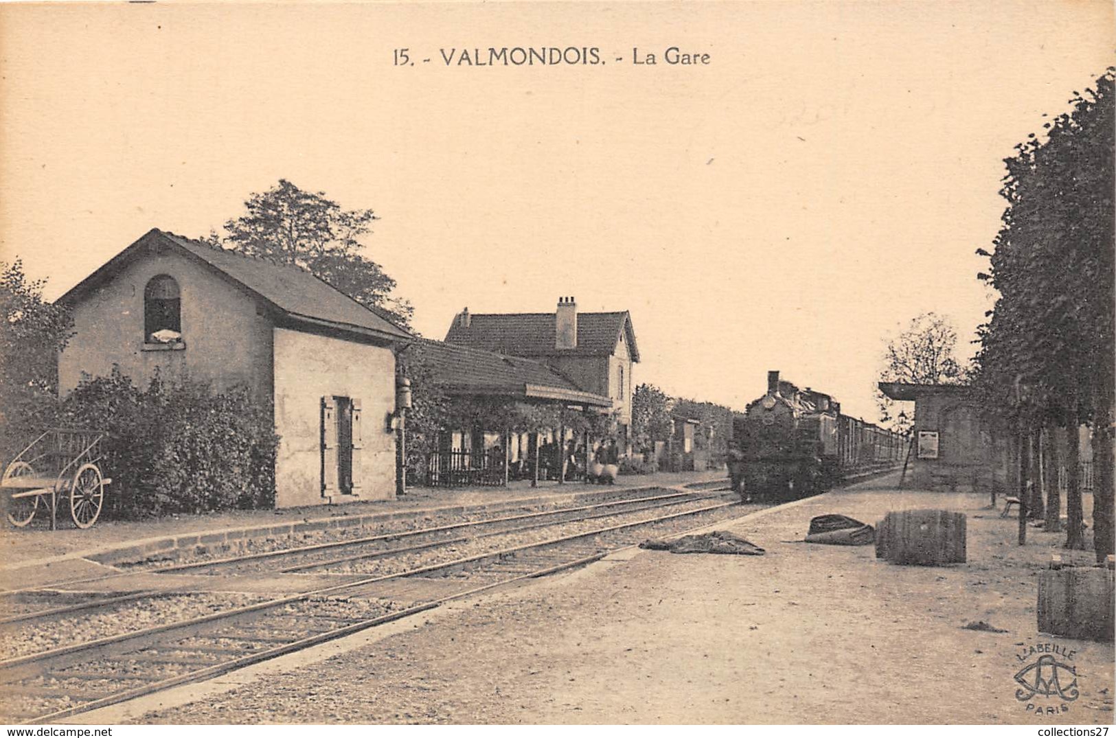 95-VALMONDOIS- LA GARE - Valmondois
