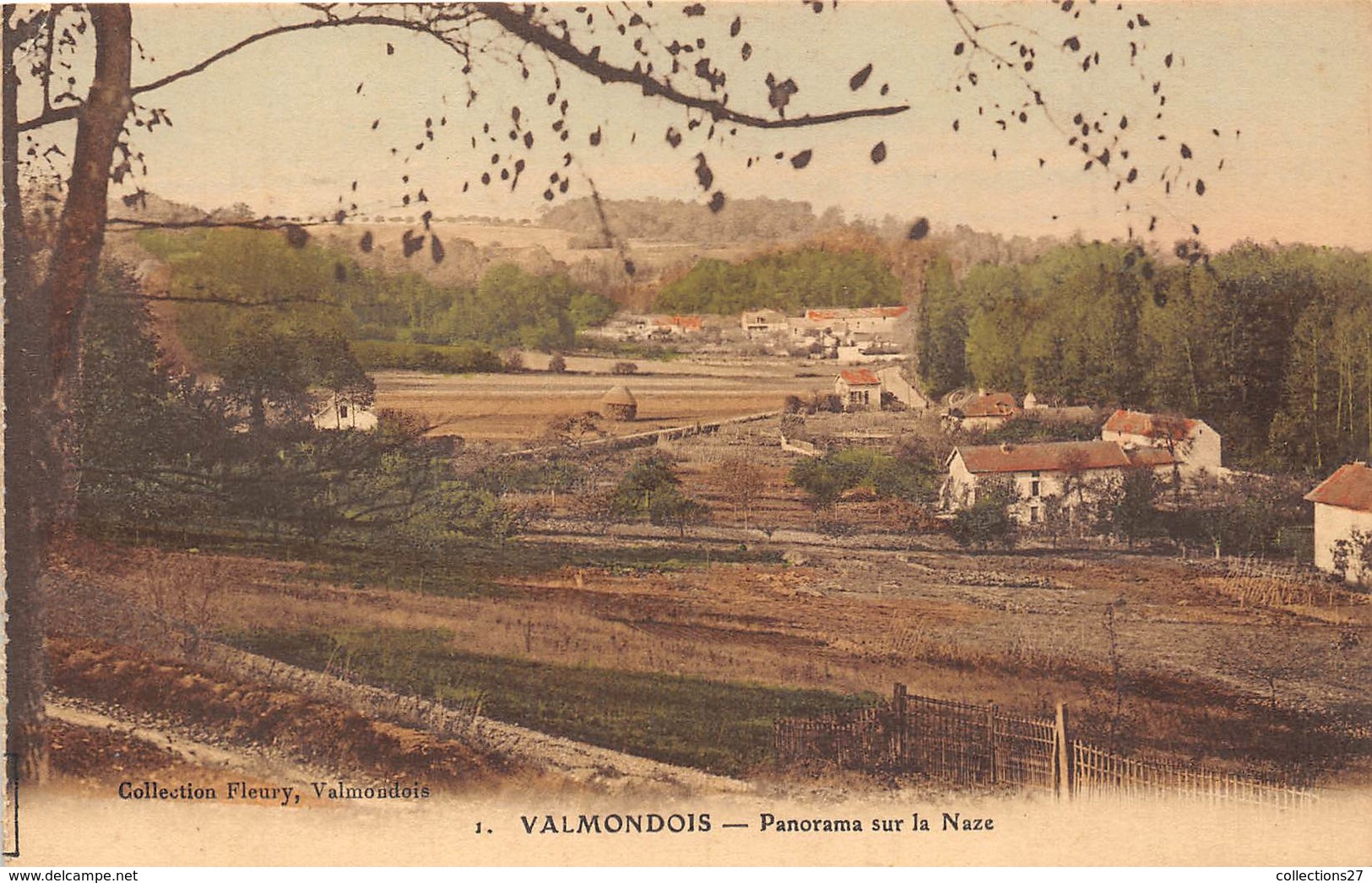 95-VALMONDOIS- PANORAMA SUR LA NAZE - Valmondois