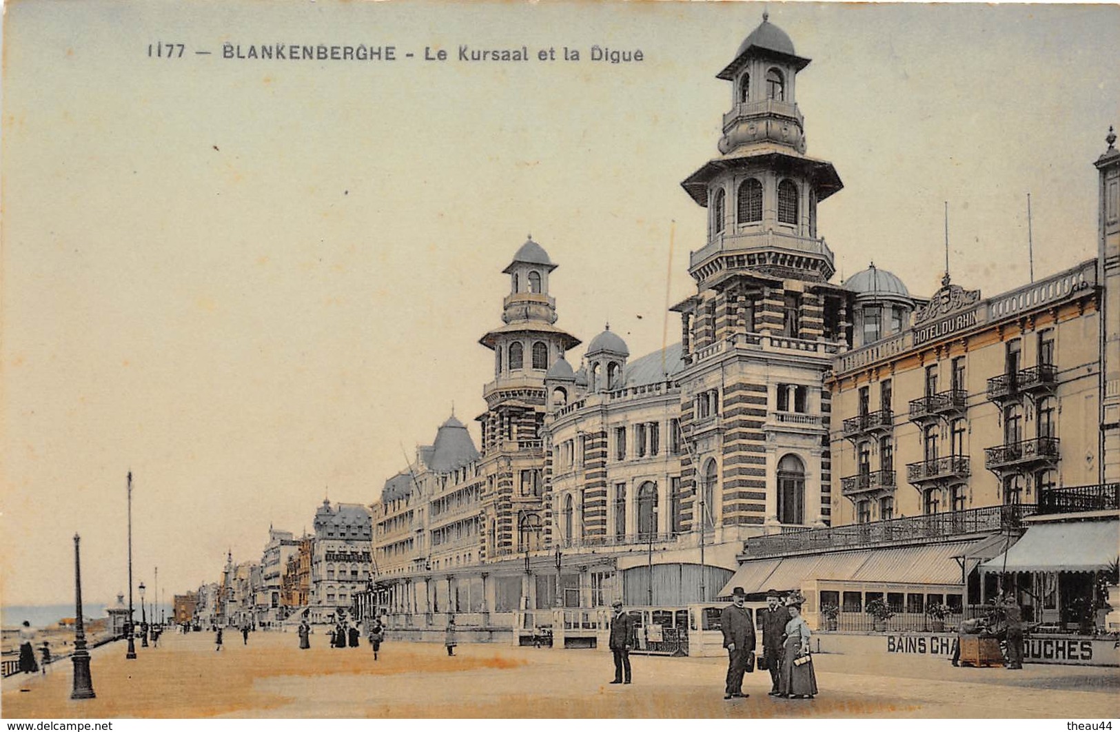 ¤¤   -   BELGIQUE   -   BLANKENBERGUE    -  Le Kursaal Et La Digue        -  ¤¤ - Blankenberge