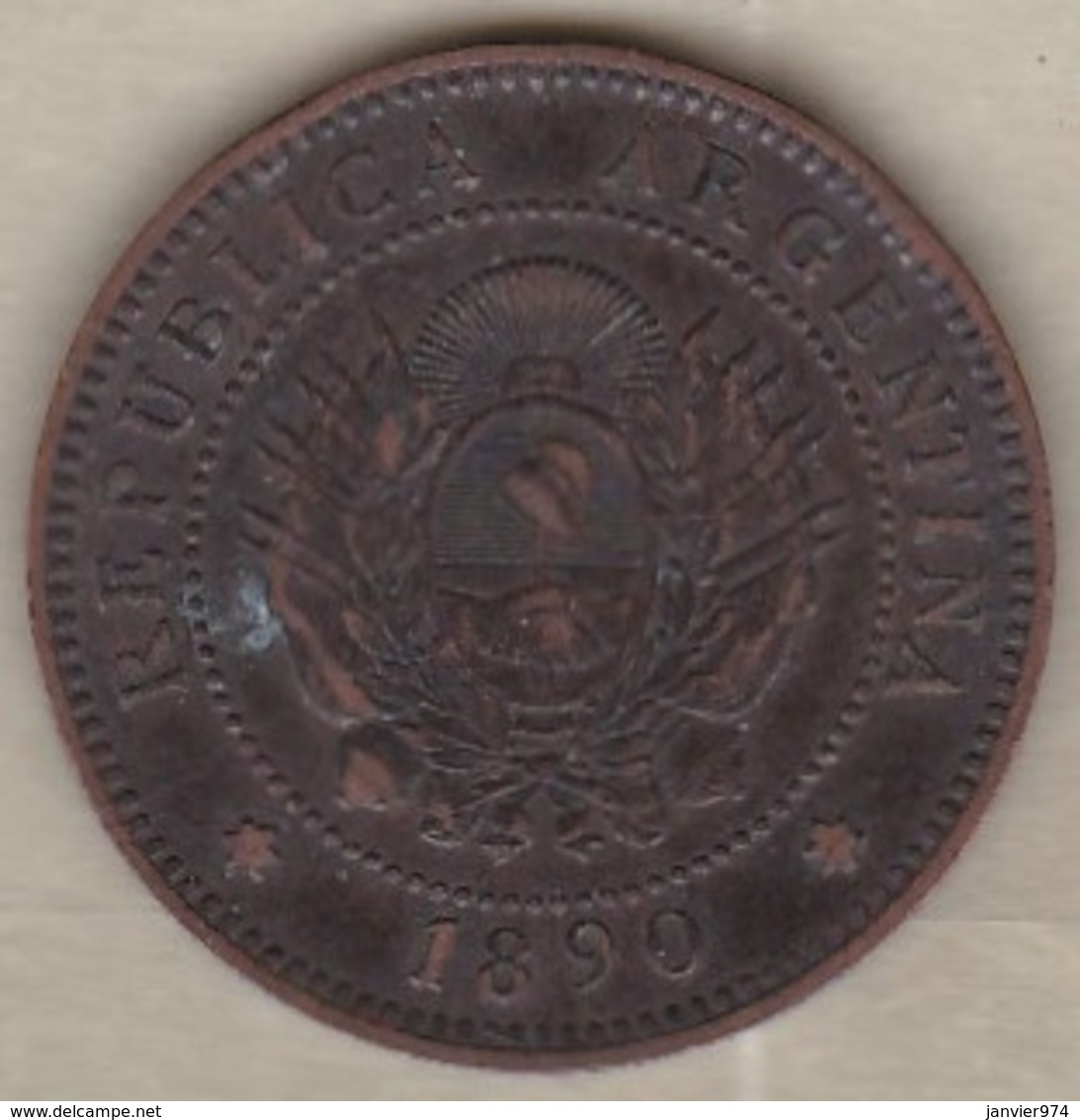 ARGENTINE / TUCUMAN . UN CENTAVO 1890. BRONZE - Argentinië