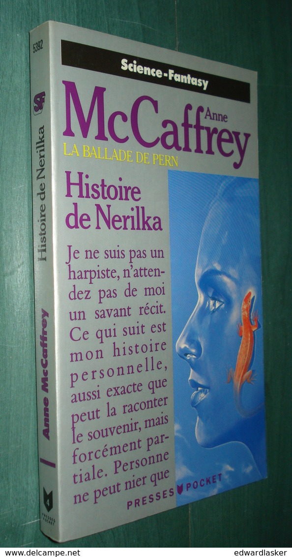 PRESSES POCKET SF 5392 : Histoire De Nerilka (La Ballade De Pern) //Anne McCaffrey - EO Décembre 1990 [2] - Presses Pocket