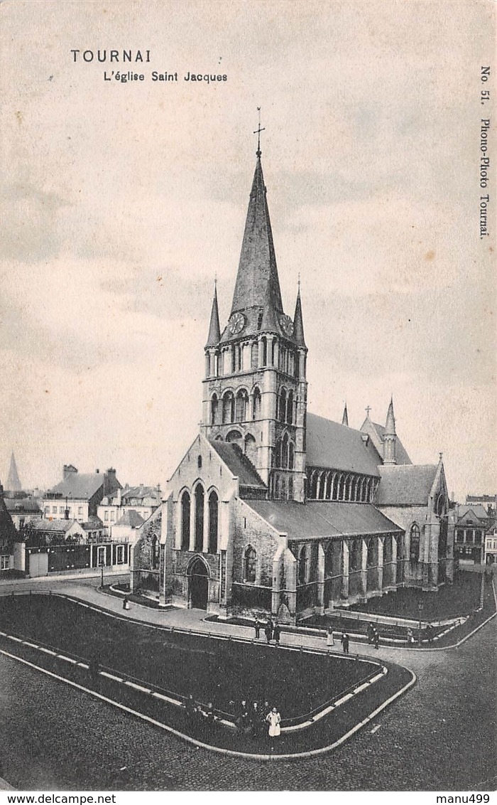 Tournai - L'église Saint Jacques - Tournai