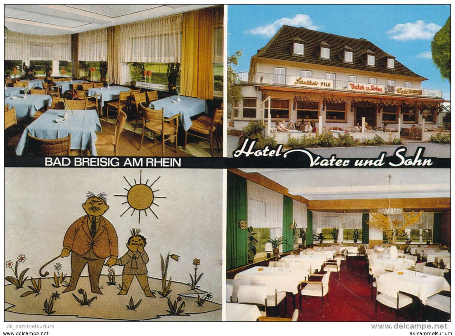 Bad Breisig / Ahrweiler / Hotel Vater Und Sohn (D-A19) - Bad Breisig