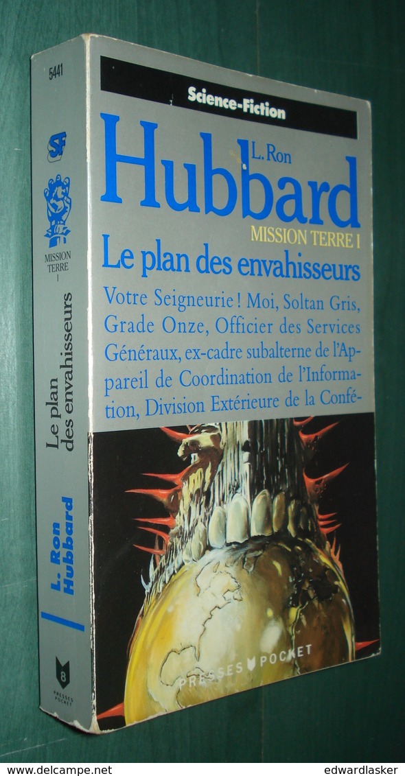 PRESSES POCKET SF 5441 : Le Plan Des Envahisseurs (Mission Terre I) //L. Ron Hubbard - Presses Pocket