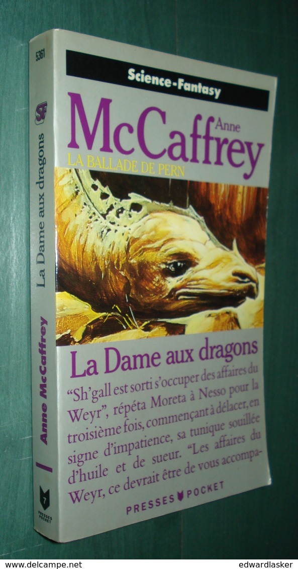 PRESSES POCKET SF 5361 : La Dame Aux Dragons (La Ballade De Pern) //Anne McCaffrey - Février 1991 [2] - Presses Pocket