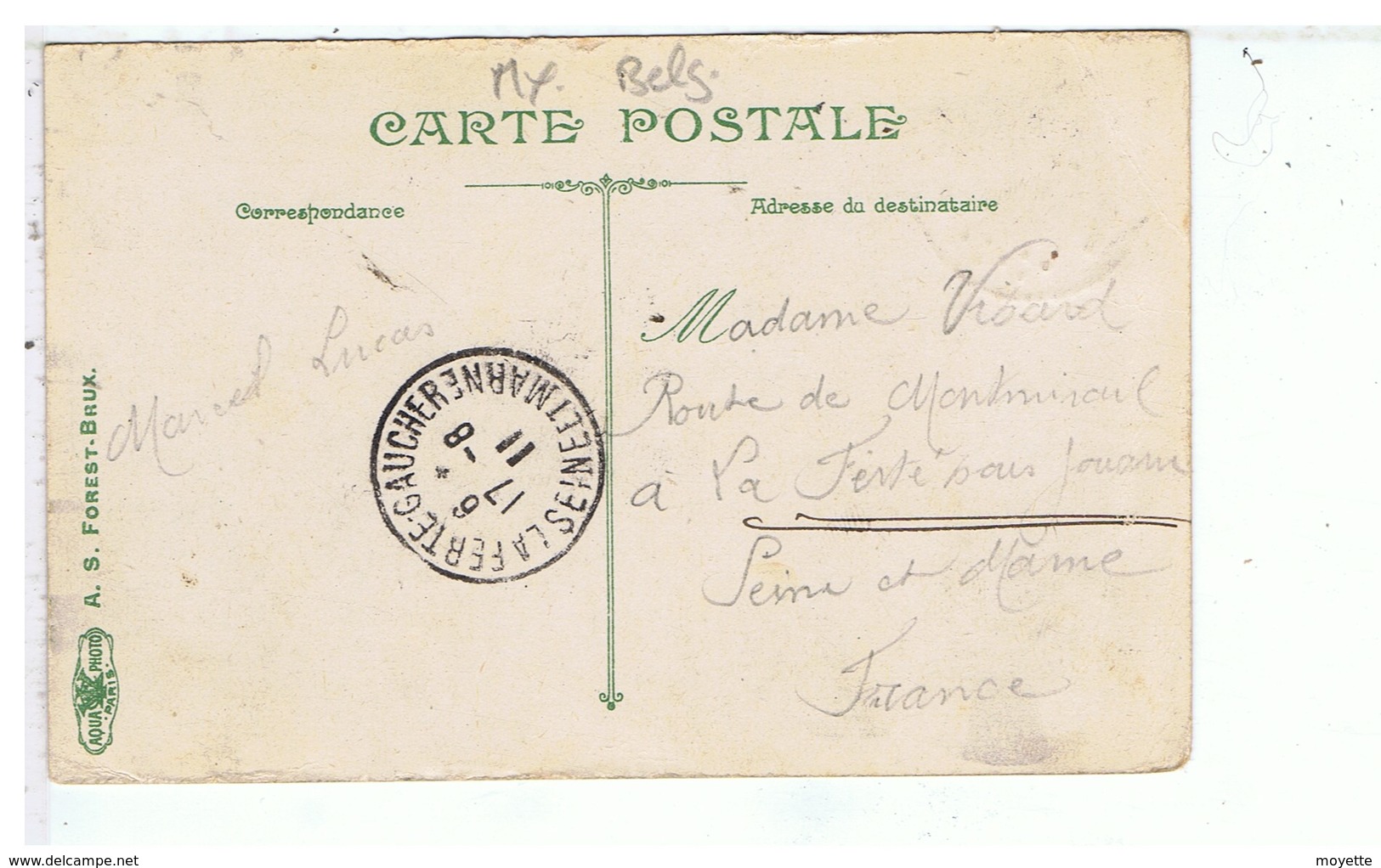 CPA-1911-BELGIQUE-OSTENDE- LA DIGUE-VOIR TIMBRE ET CACHET-ANIMEE-PERSONNAGES-MAGASINS- - Oostende