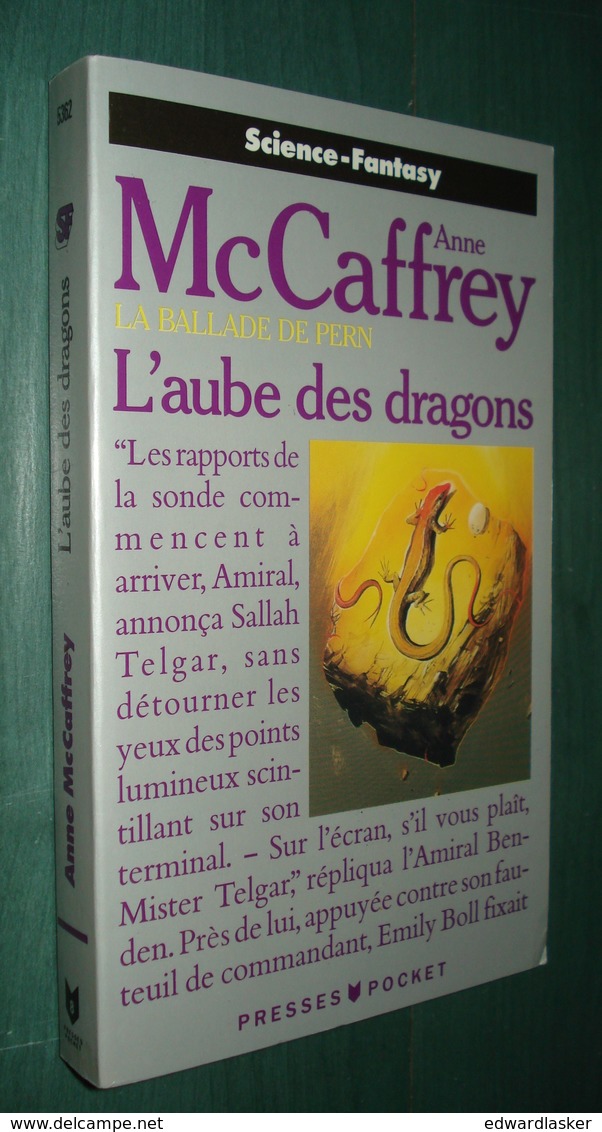 PRESSES POCKET SF 5362 : L'aube Des Dragons (La Ballade De Pern) //Anne McCaffrey - Janvier 1991 - Presses Pocket