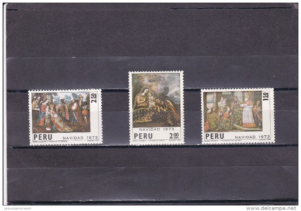 Peru Nº 596 Al 598 - Perú