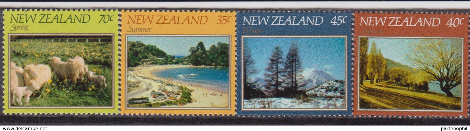 New Zeland Paesaggi Landscape Set MNH - Altri & Non Classificati