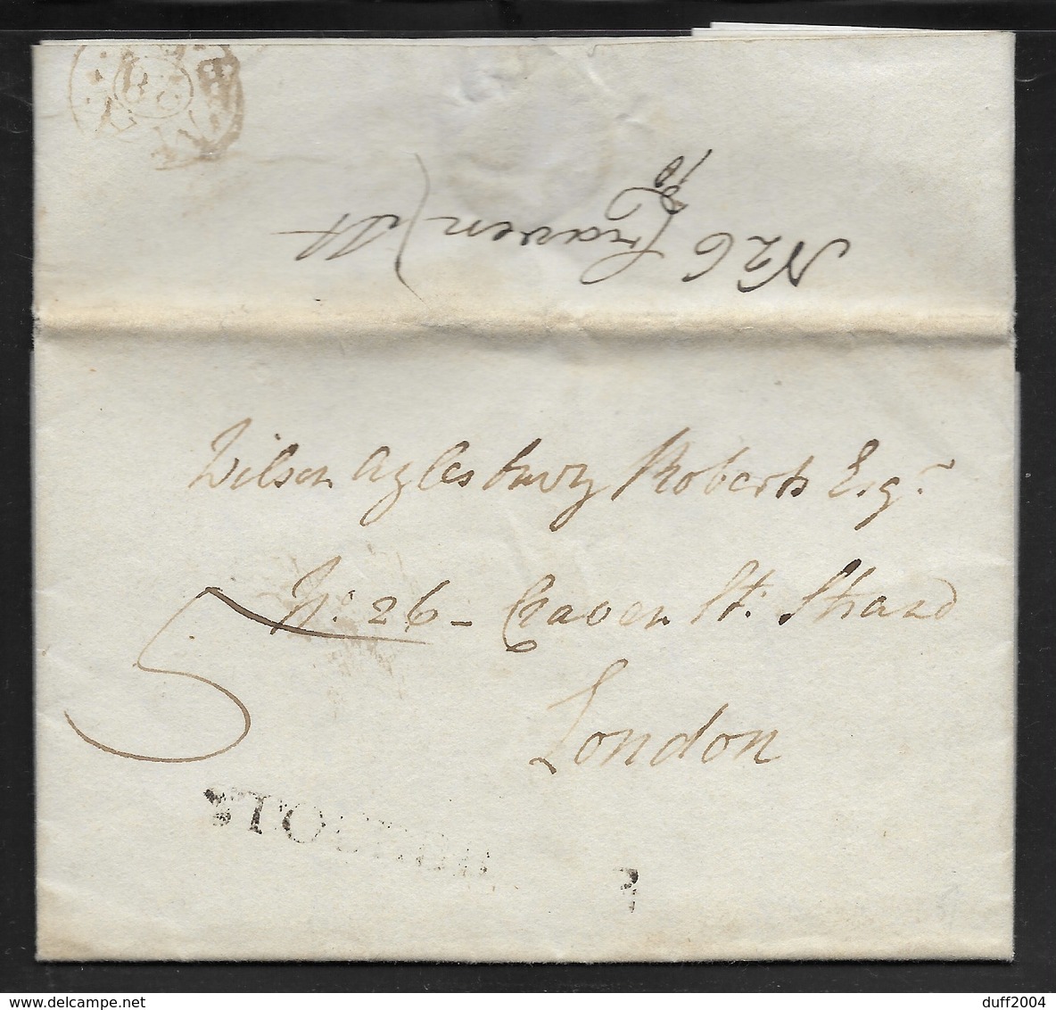 DA HAGLEY A LONDON - 25.5.1793. - ...-1840 Prephilately