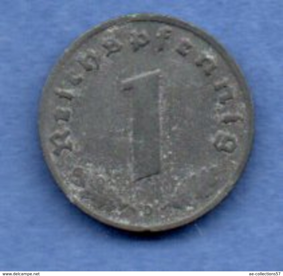 Allemagne  - 1 Reichspfennig  1942 D - Km # 97  -  état  TB+ - 1 Reichspfennig