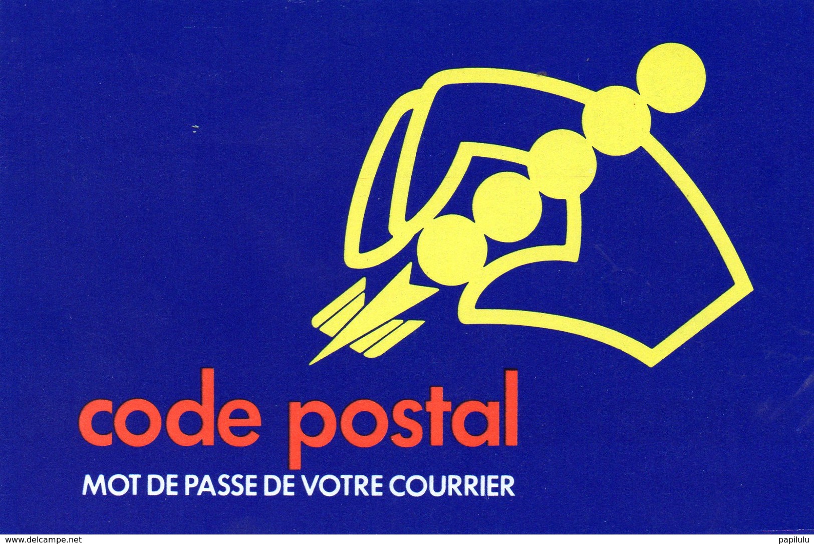 POSTE & FACTEURS 7 : Lot De 3 Cartes Code Postal Mot De Passe De Votre Courrier - Poste & Facteurs