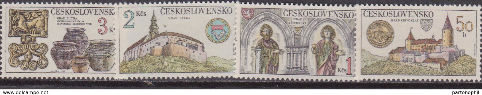 Cecoslovacchia Czechoslovakia Art  Set MNH - Nuovi