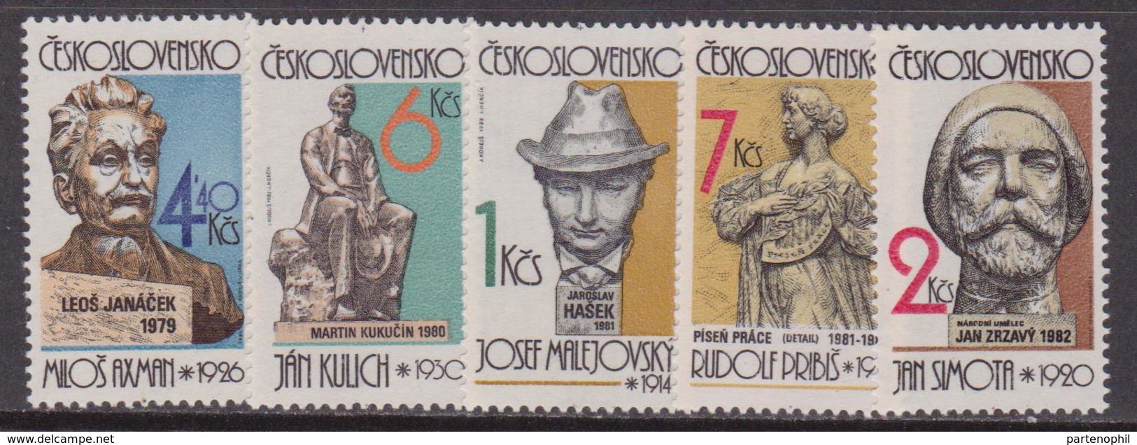 Cecoslovacchia Czechoslovakia Art Set MNH - Nuovi