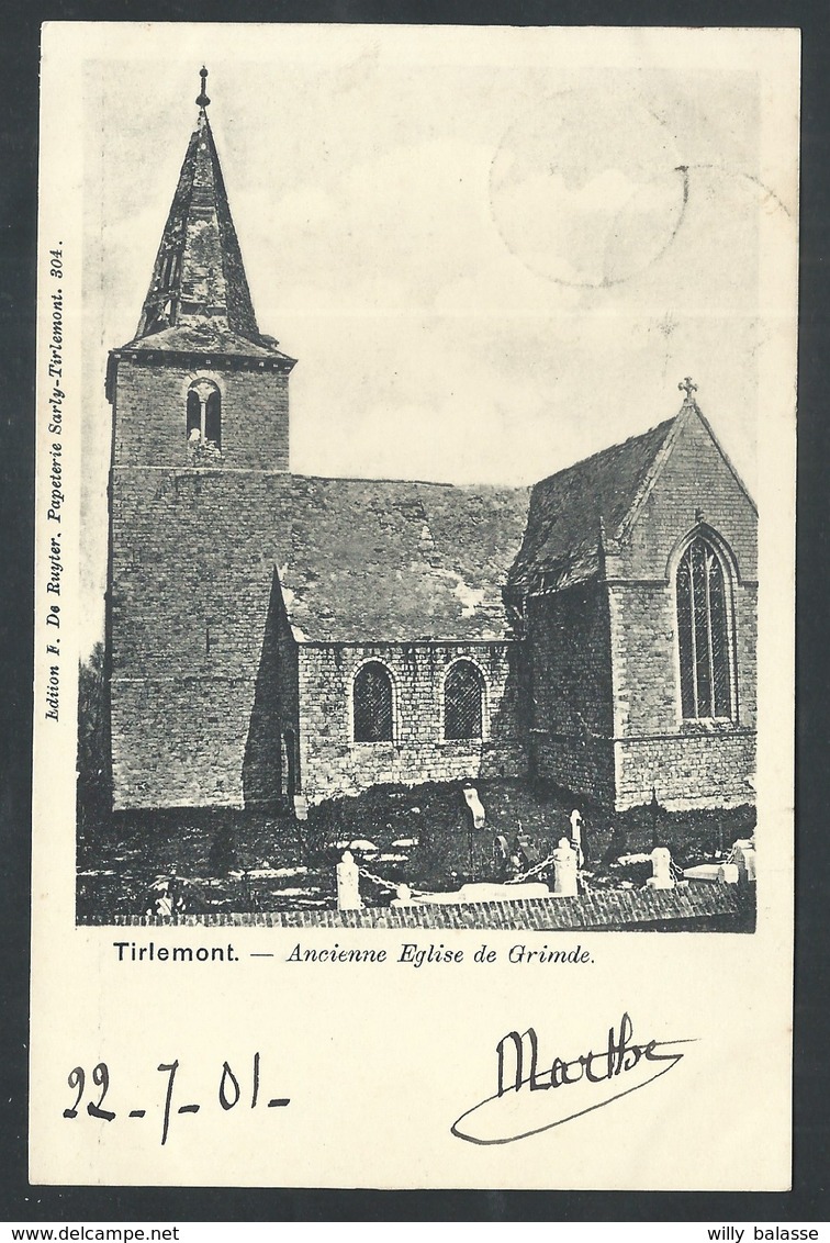 +++ CPA - TIENEN - TIRLEMONT - Ancienne Eglise De Grimde   // - Tienen