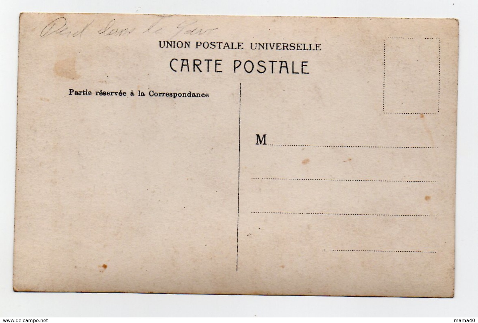 CARTE PHOTO DE 1905 - 64 - DUEL DANS LE GAVE - PAU OSSAU ?  - COMBAT DE 2 HOMMES A L'EPEE - UN 3ème TENANT LEURS HABITS - Escrime