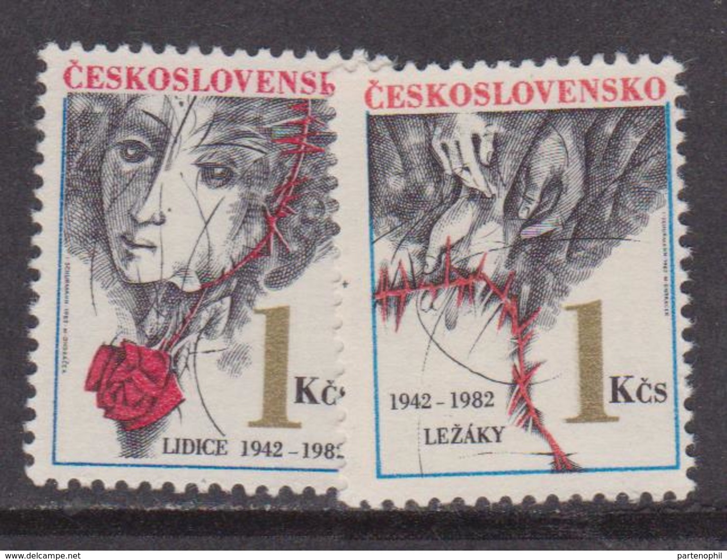 Cecoslovacchia Czechoslovakia Art Set MNH - Nuovi