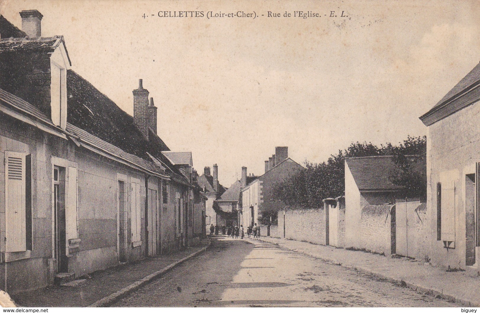 41 - Cellettes - Rue De L'Eglise - - Autres & Non Classés