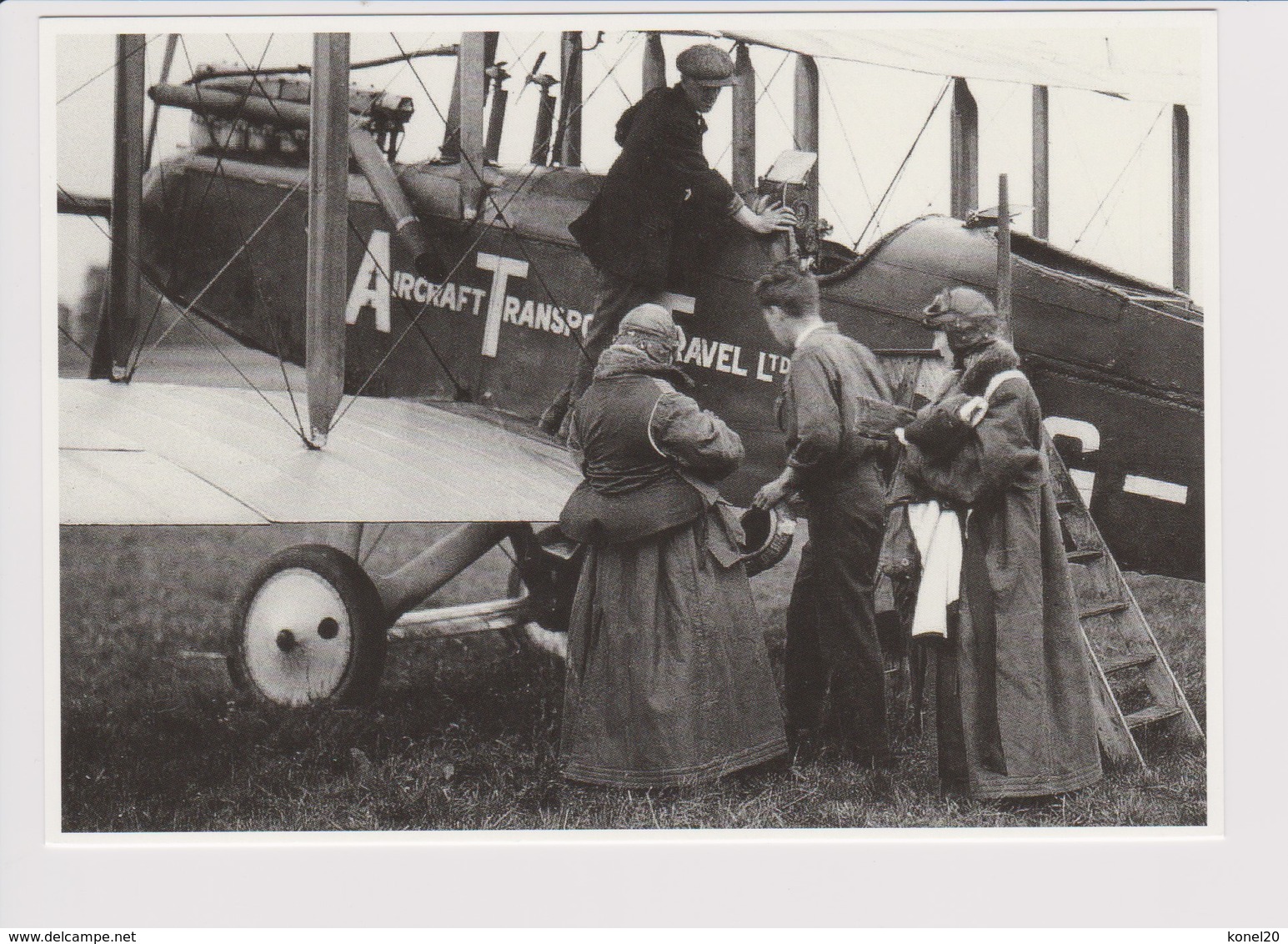 Rppc KLM K.L.M Royal Dutch Airlines De Havilland DH-9 Aircraft - 1946-....: Era Moderna