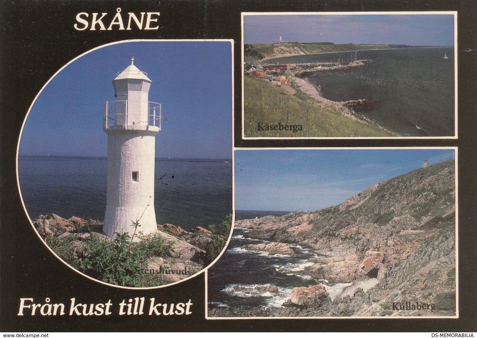 Skane Sweden Lighthouse Postcard Phare Leuchtturm Faro - Faros