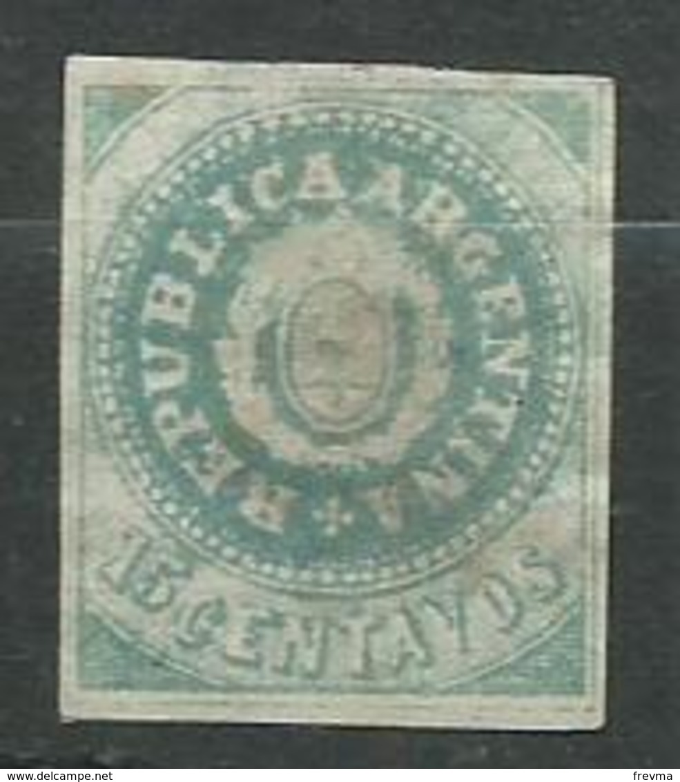 Timbre Argentine 1862-64 Yvt N° 7 - Unused Stamps