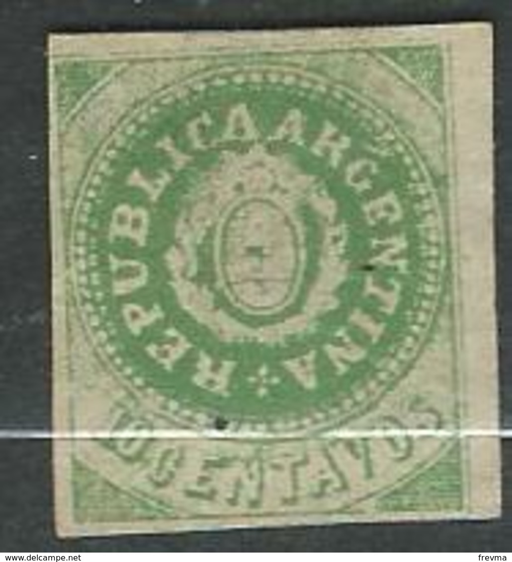 Timbre Argentine 1862-64 Yvt N° 6 - Gebruikt