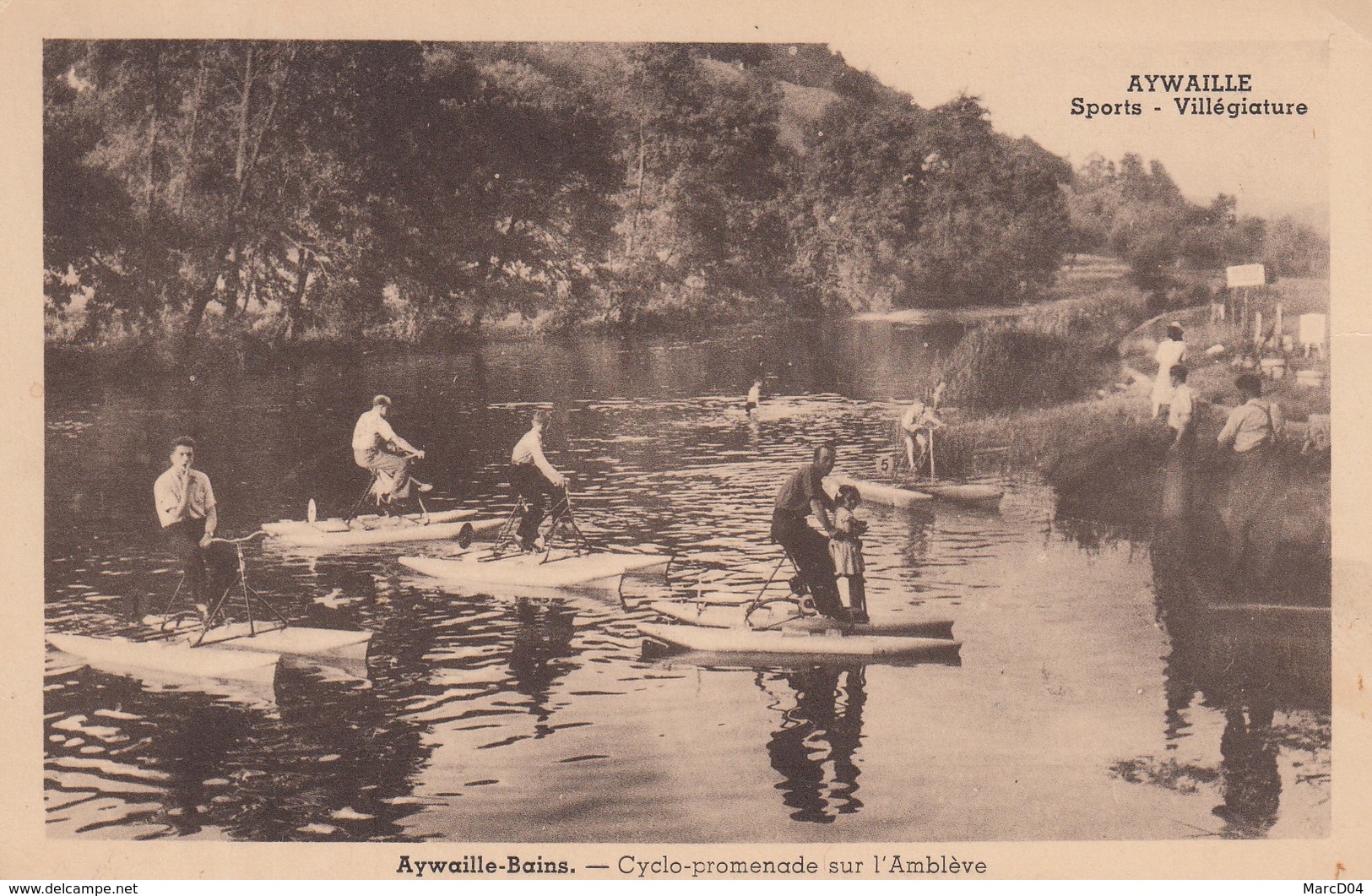 Aywaille - Les Bains Dans L'Amblève - Aywaille