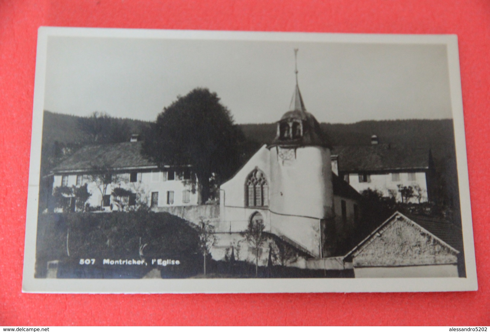 Vaud Montricher L' Eglise N. 507 NV - Montricher
