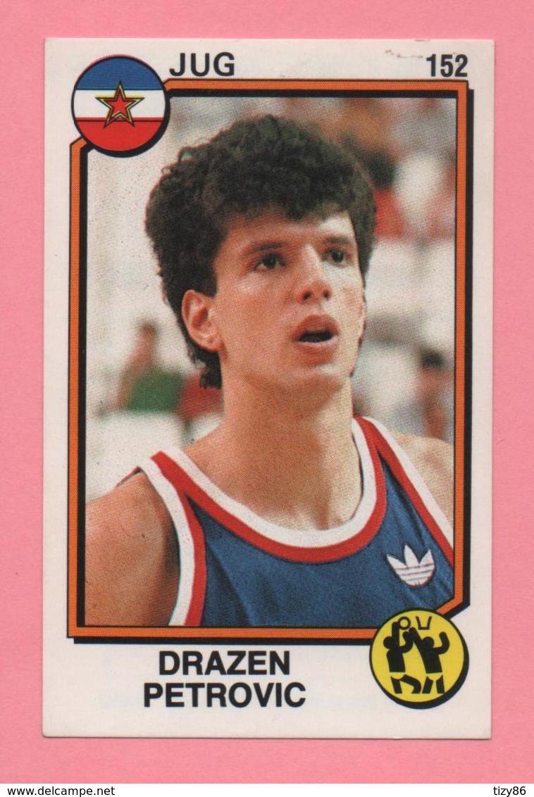 Figurina Panini 1988 N°152 - Drazen Petrovic - Basket - Altri & Non Classificati