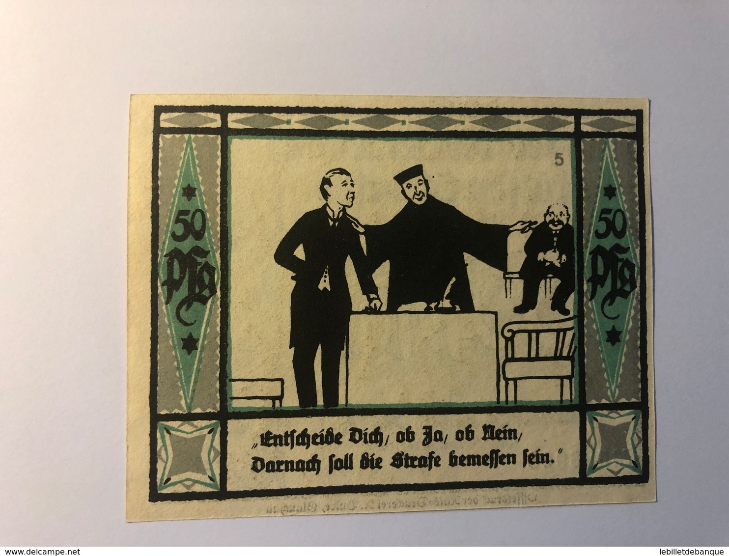 Allemagne Notgeld Mulsen 50 Pfennig - Collections