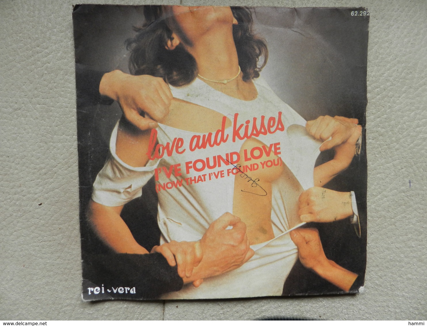D4598 Disque Vinyle 45 Trs LOVE AND KISSES I VE FOUND LOVE Achat Immédiat Immédiat - Disco, Pop
