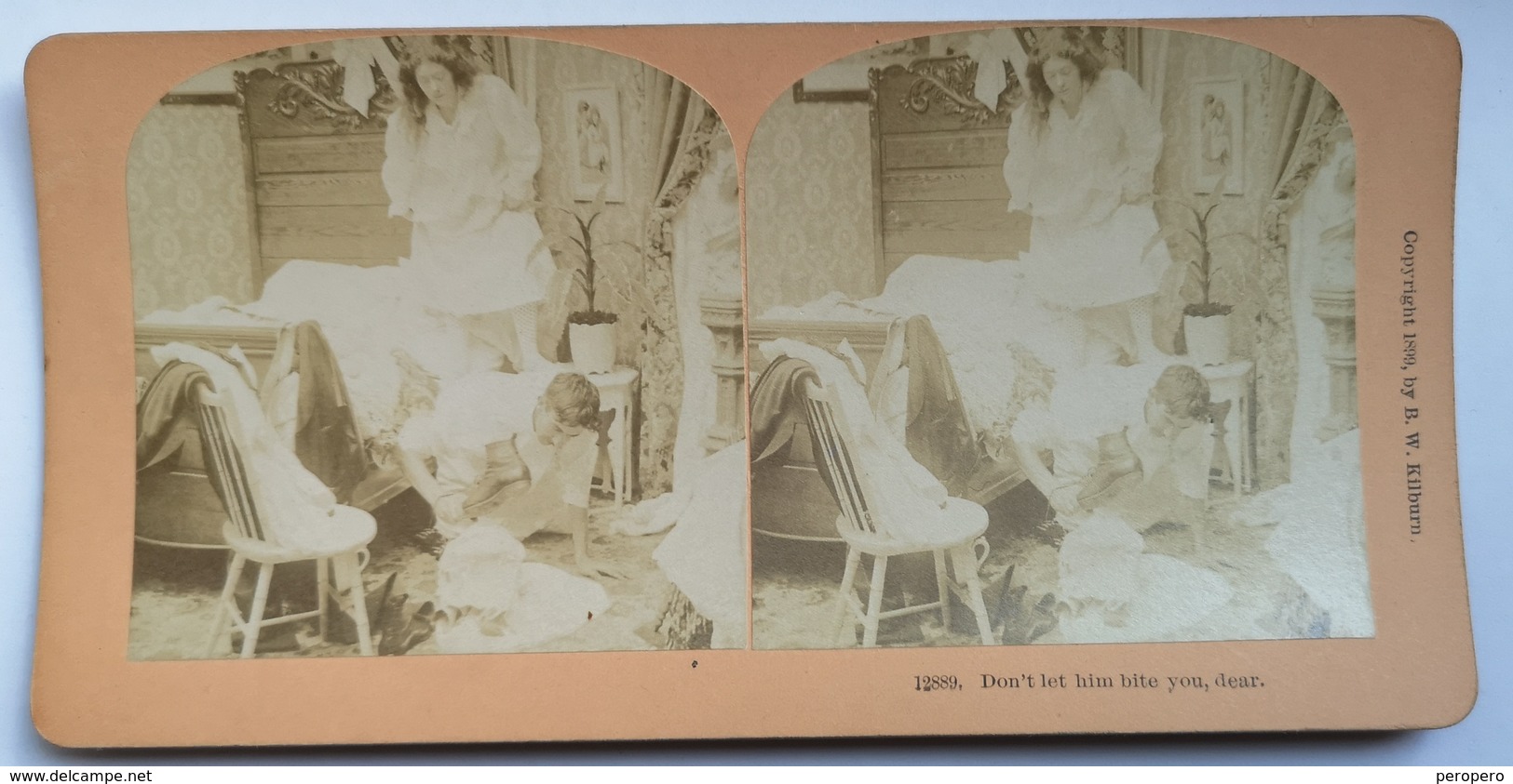 PHOTO STEREOSCOPIC STEREO COUPLE - Stereo-Photographie