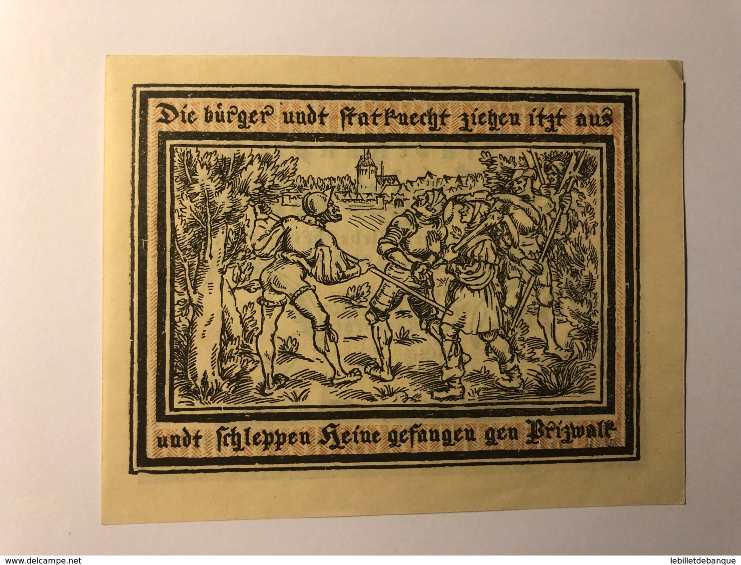 Allemagne Notgeld Pritzwalk 2 Mark - Collections