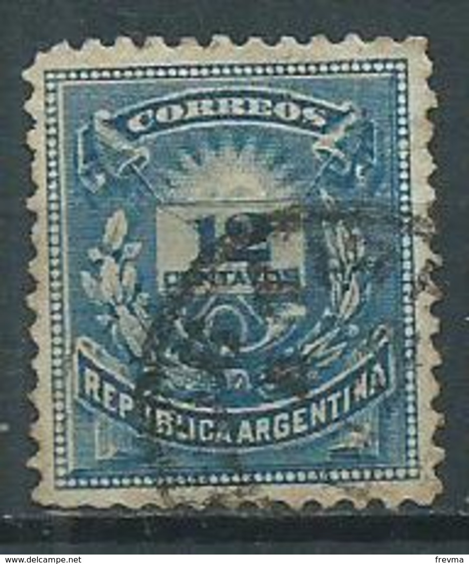 Timbre Argentine 1882 - Usati