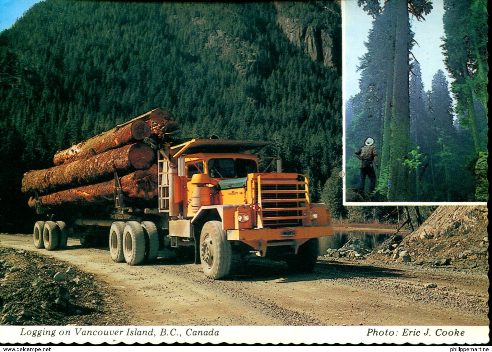 Canada : Transports De Grumes (Logging On Vancouver Island) - Altri & Non Classificati