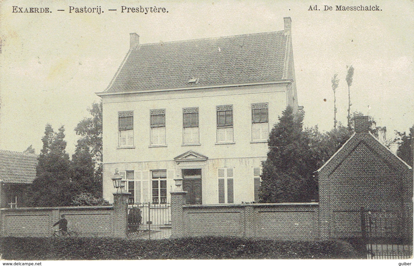 Exaerde Pastorij Presbytere 1909 - Lokeren