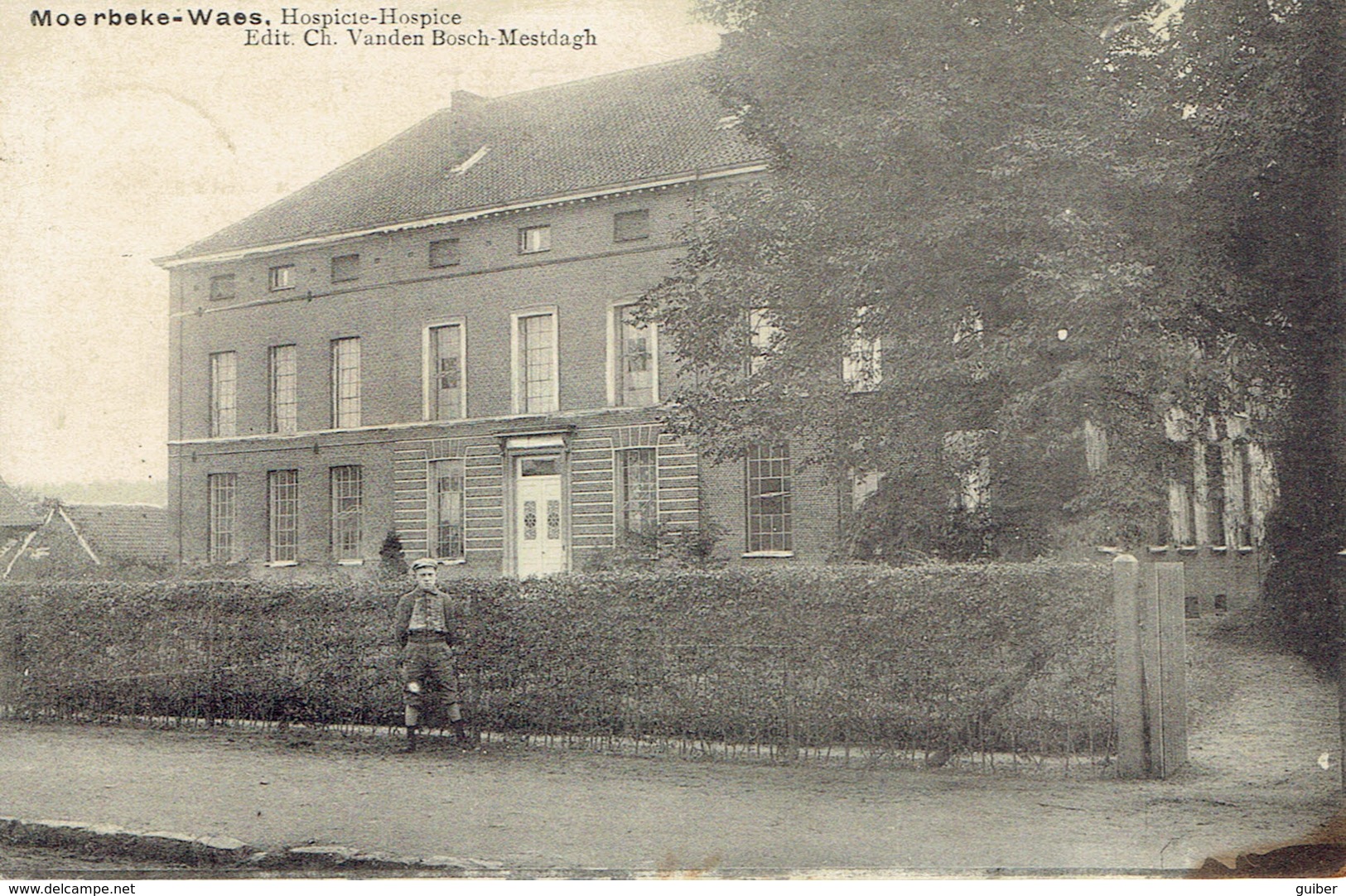 Moerbeke Waes Hospicte Hospice Edit Ch. Vanden Bosch Mestdagh 1910 - Moerbeke-Waas