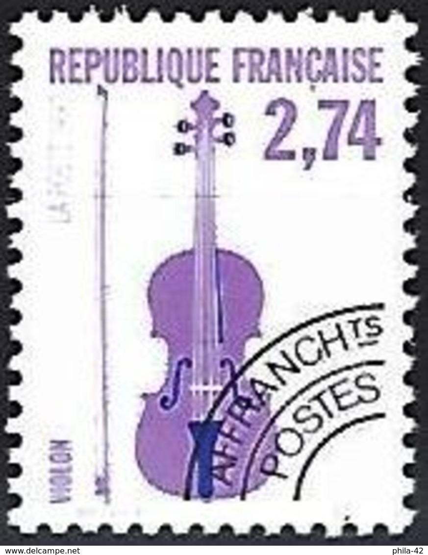 France 1990 - Mi 2810 - YT 212 ( Musical Instruments : Violin ) MNH** - 1989-2008