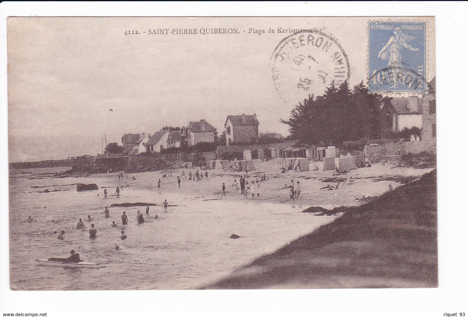 4122 - SAINT-PIERRE-QUIBERON - Plage De Kerbournec - Other & Unclassified