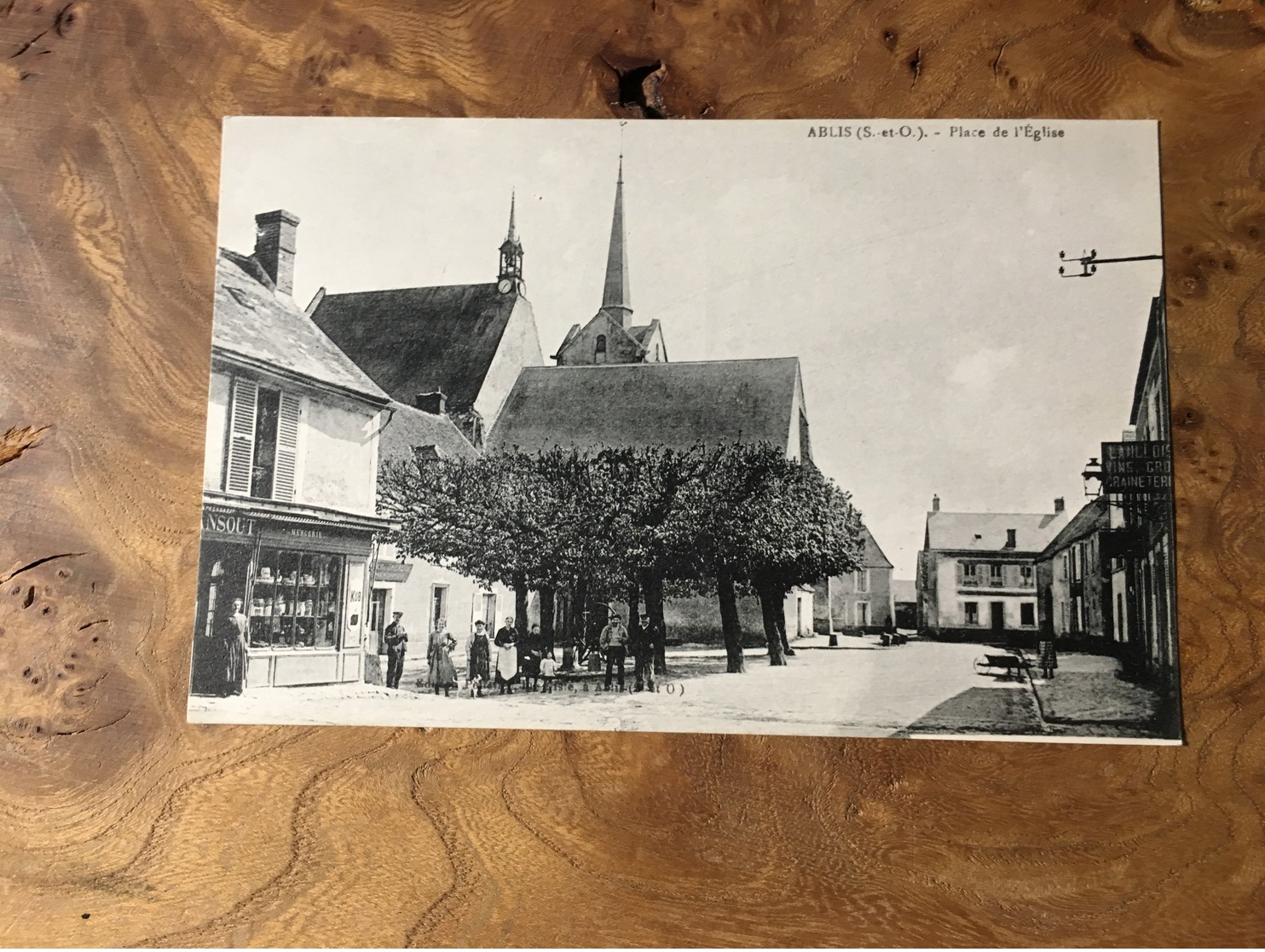 289/ ABLIS PLACE DE L EGLISE - Ablis