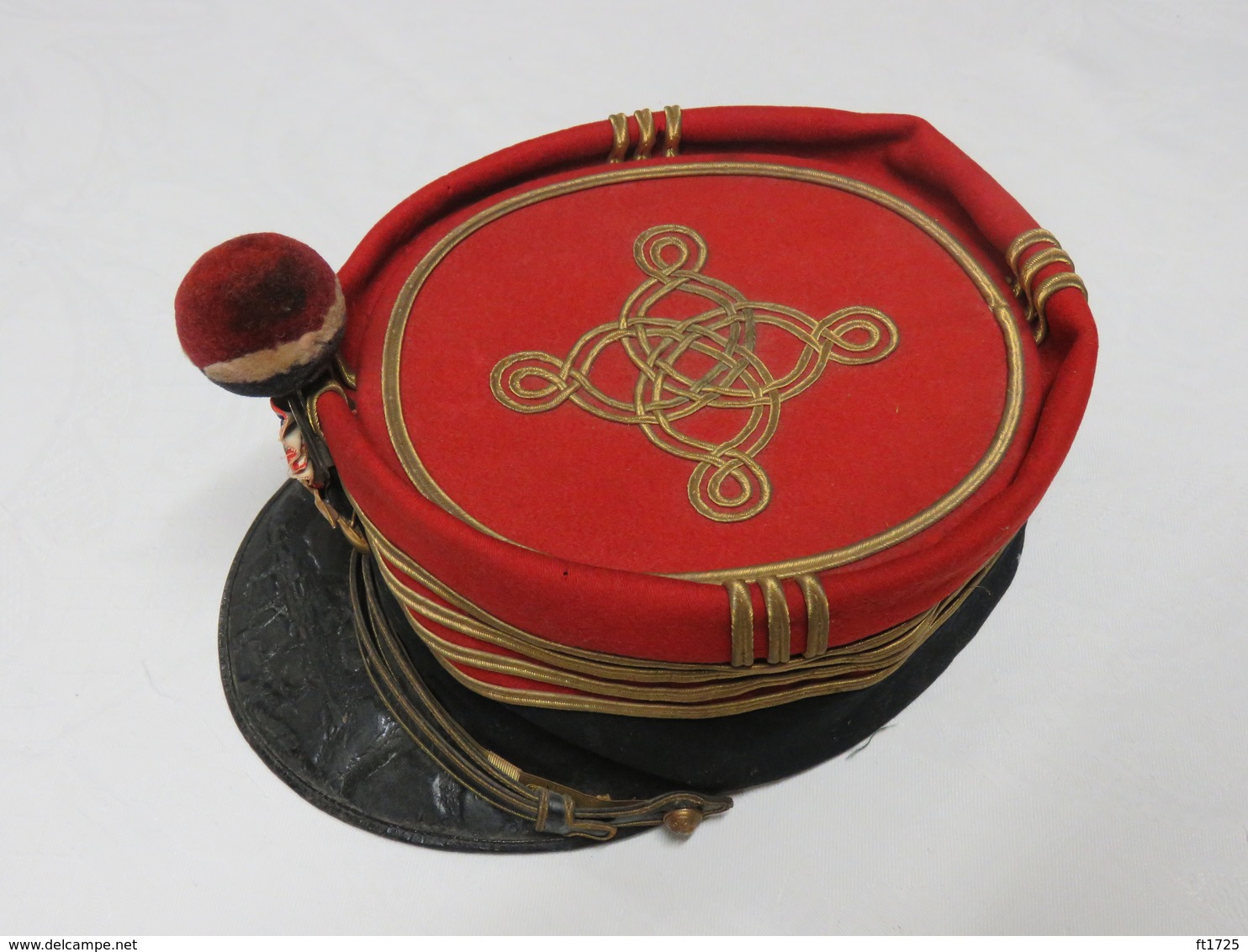 TRES BEAU KEPI FOULARD D'UN CHEF DE BATAILLON D'INFANTERIE EPOQUE 1900 /1914 !!! - 1914-18