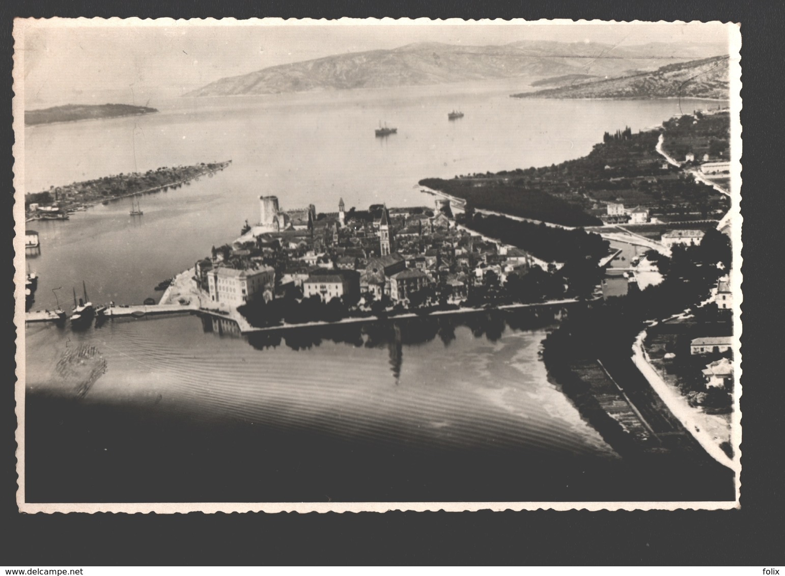 Trogir - Aerial View - Photo Card - 1957 - Croatie