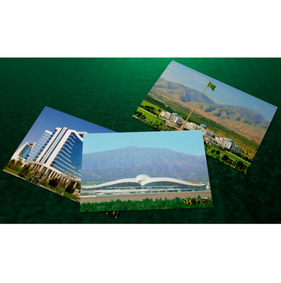 Collectible FULL SET Original Postcards Of Turkmenistan Set 100 Pcs - Mundo