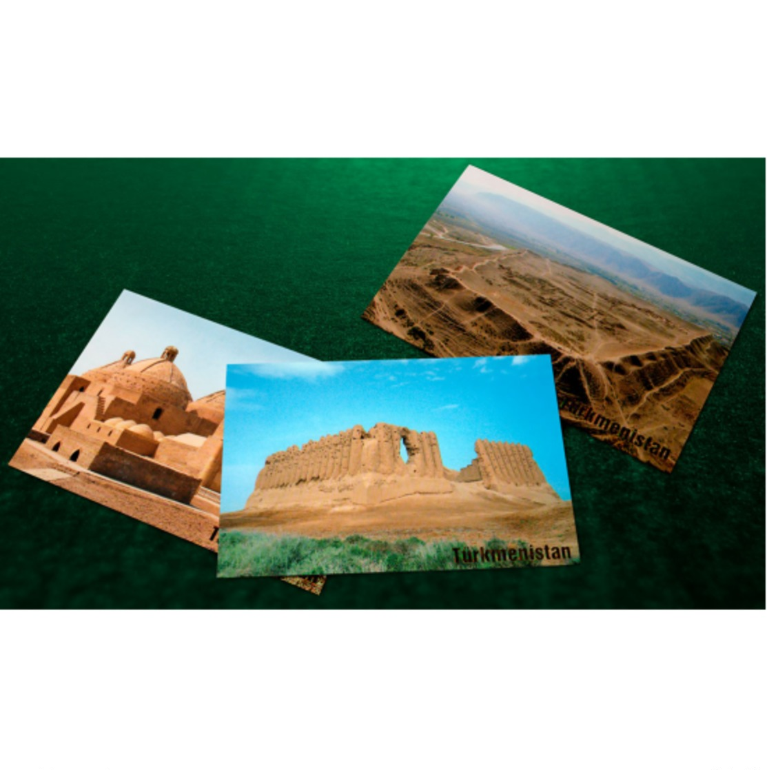 Collectible FULL SET Original Postcards Of Turkmenistan Set 100 Pcs - Mundo