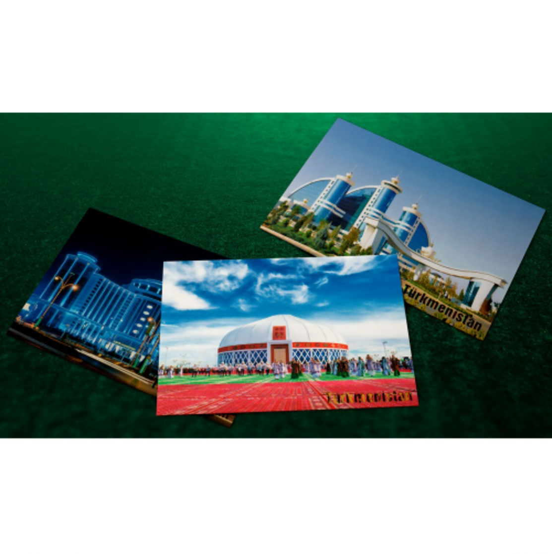 Collectible FULL SET Original Postcards of Turkmenistan Set 100 pcs