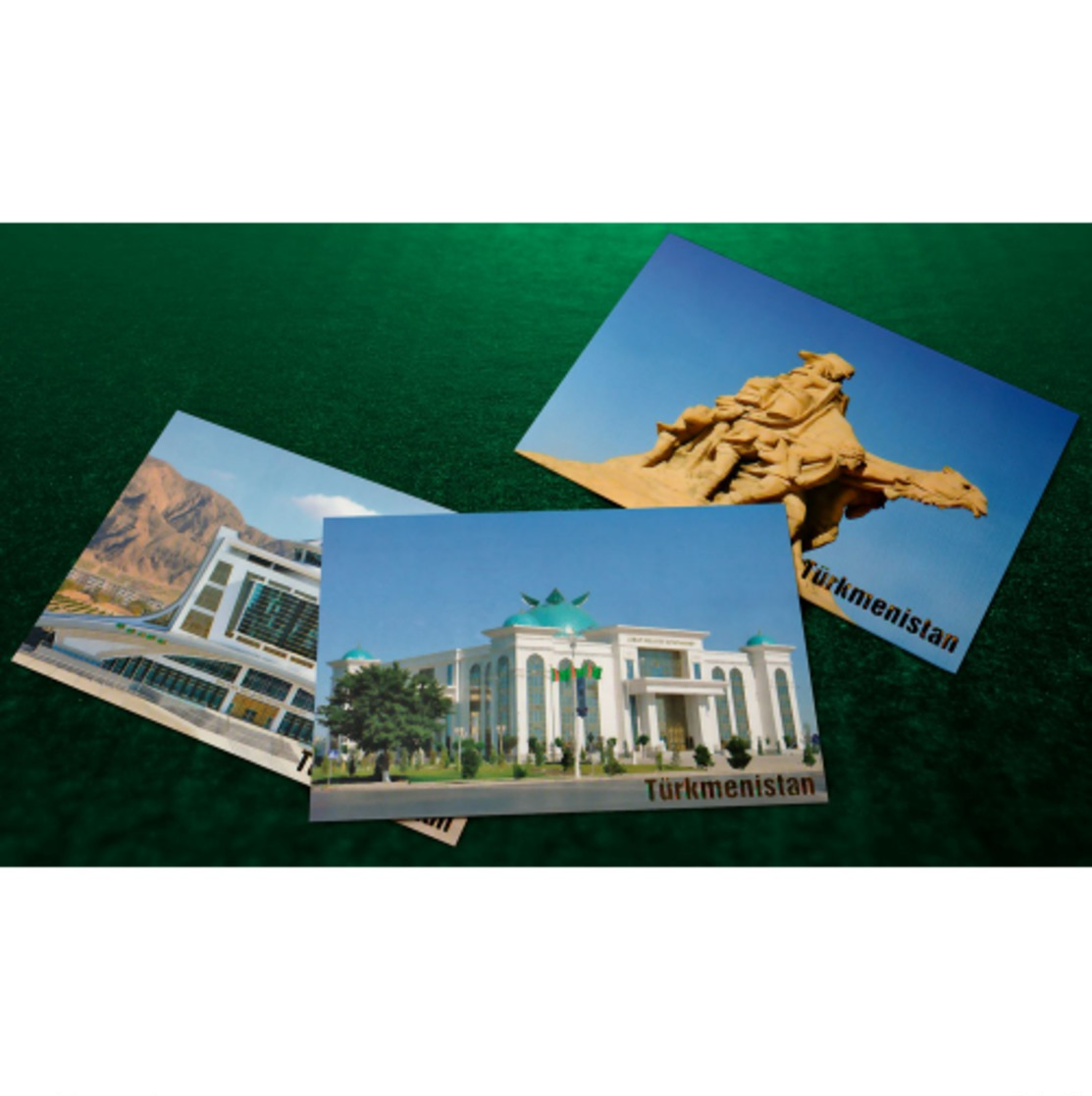 Collectible FULL SET Original Postcards of Turkmenistan Set 100 pcs