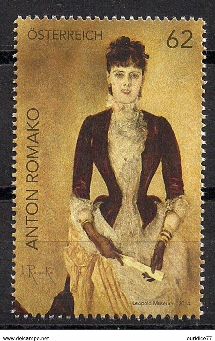 Austria 2014 - Moderne Kunst In Österreich - Anton Romako-Isabella Reisser Mnh - Modernos