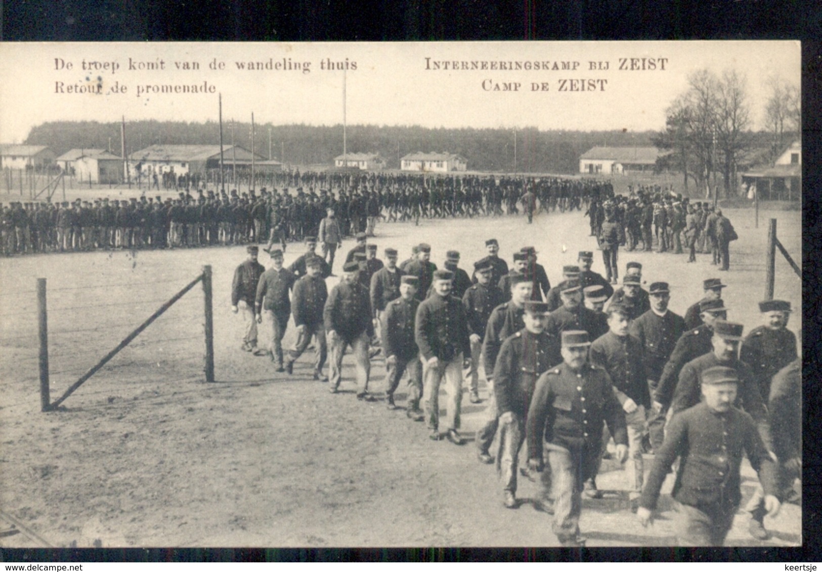 Zeist - Interneeringskamp - Wandeling - 1917 Militair Verzon - Zeist